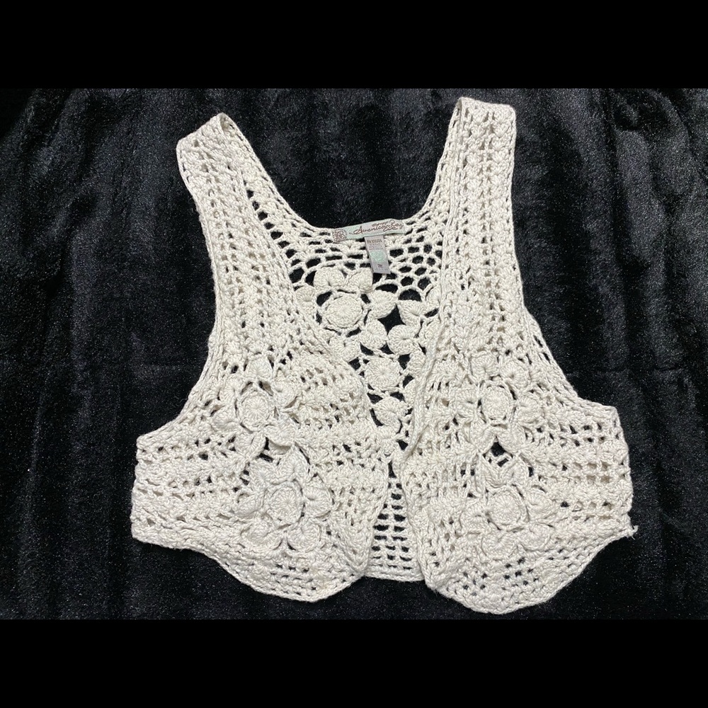 Crochet vest